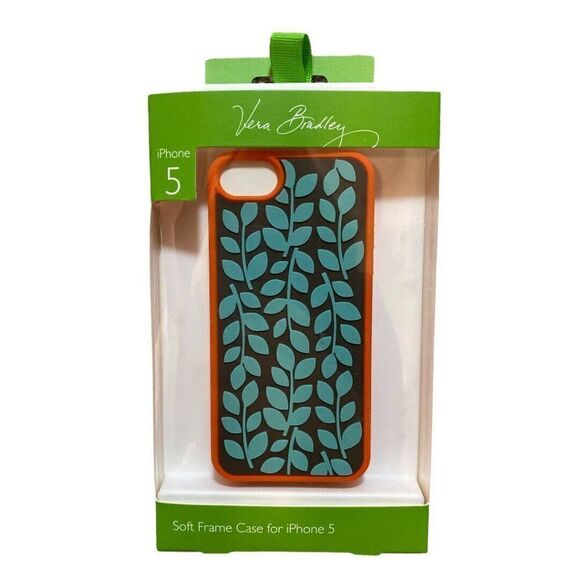 Vera Bradley FLOWER SHOWER Soft Frame iPhone Case - Picture 1 of 2